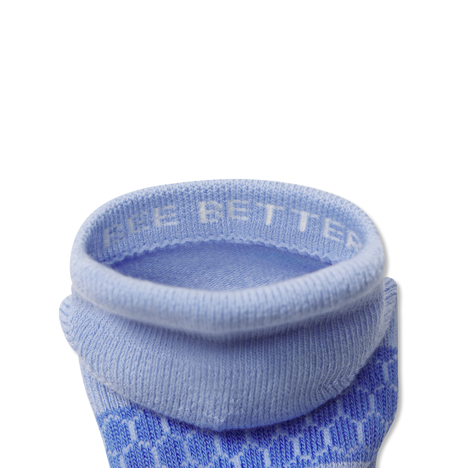 Junior Solids Ankle Socks - Dawn Blue Detail [8617]