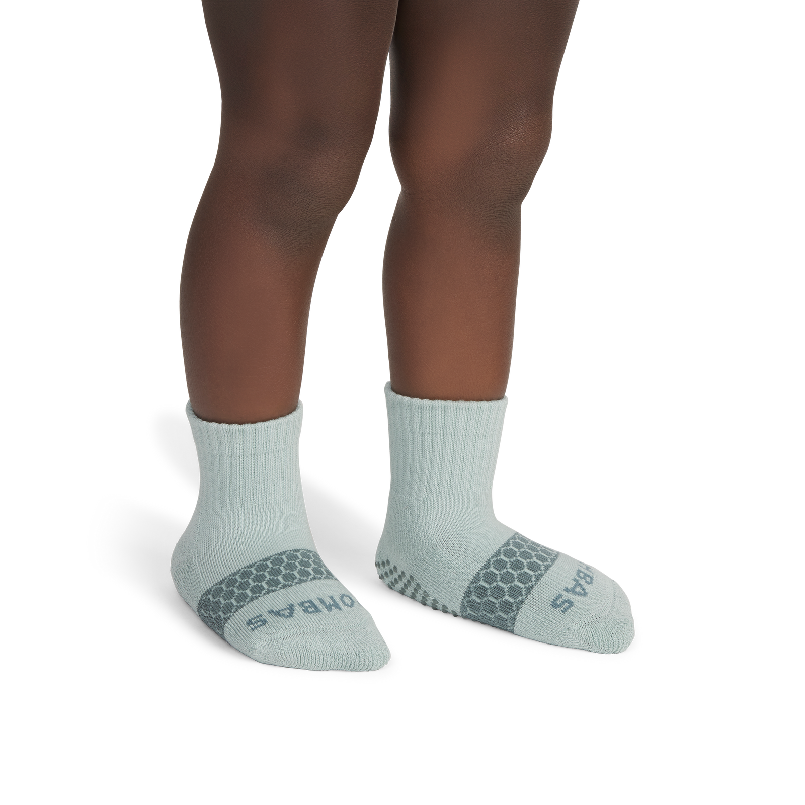 Solids Gripper Calf Socks - Misty Sky TO1 [8618]