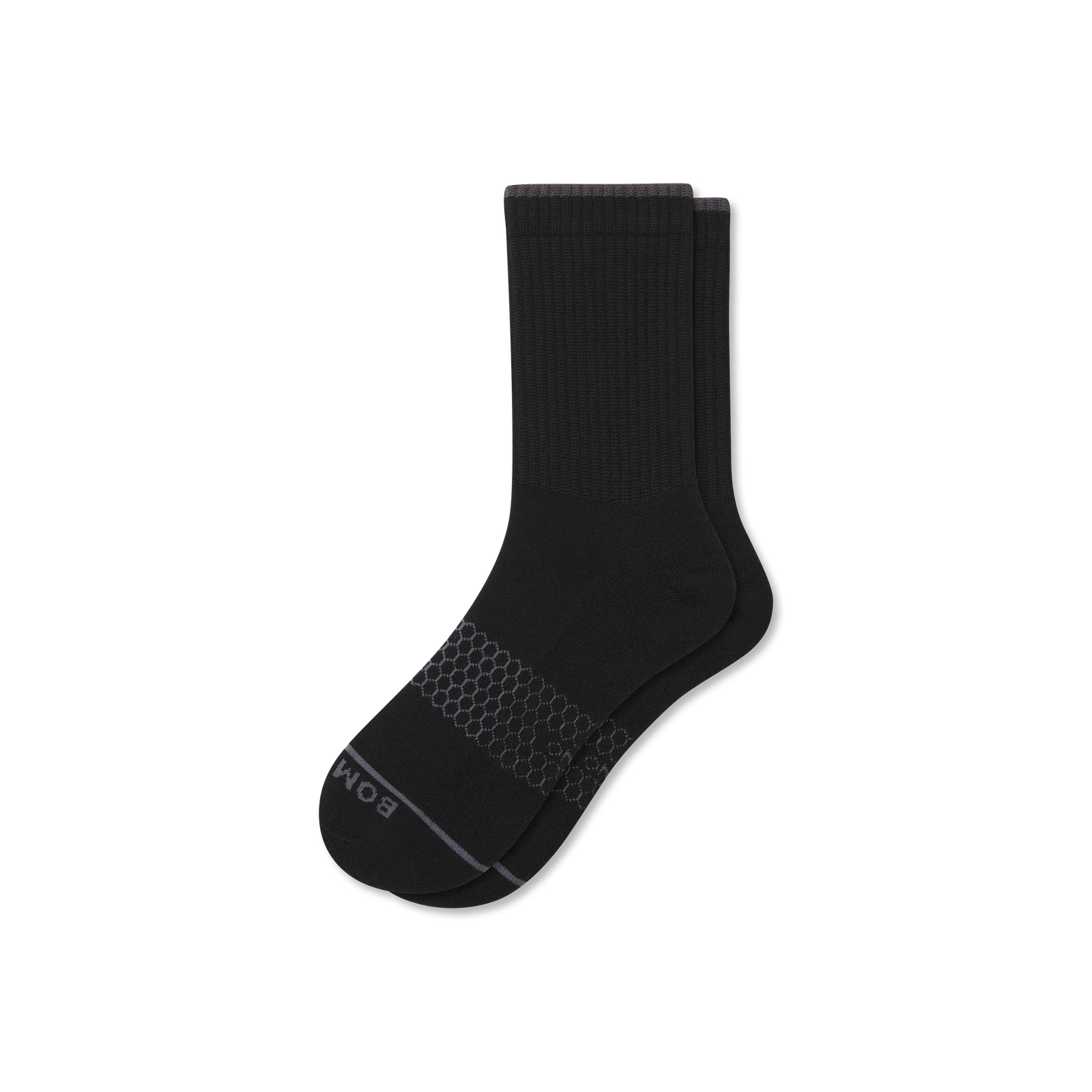 Merino Wool Blend Half Calf BLACK-Adult-1-layflat-1-transparent