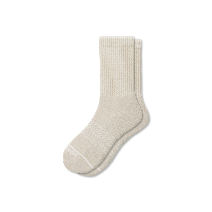 Men's Merino Wool Blend Half Calf Socks - Everyday Cushion