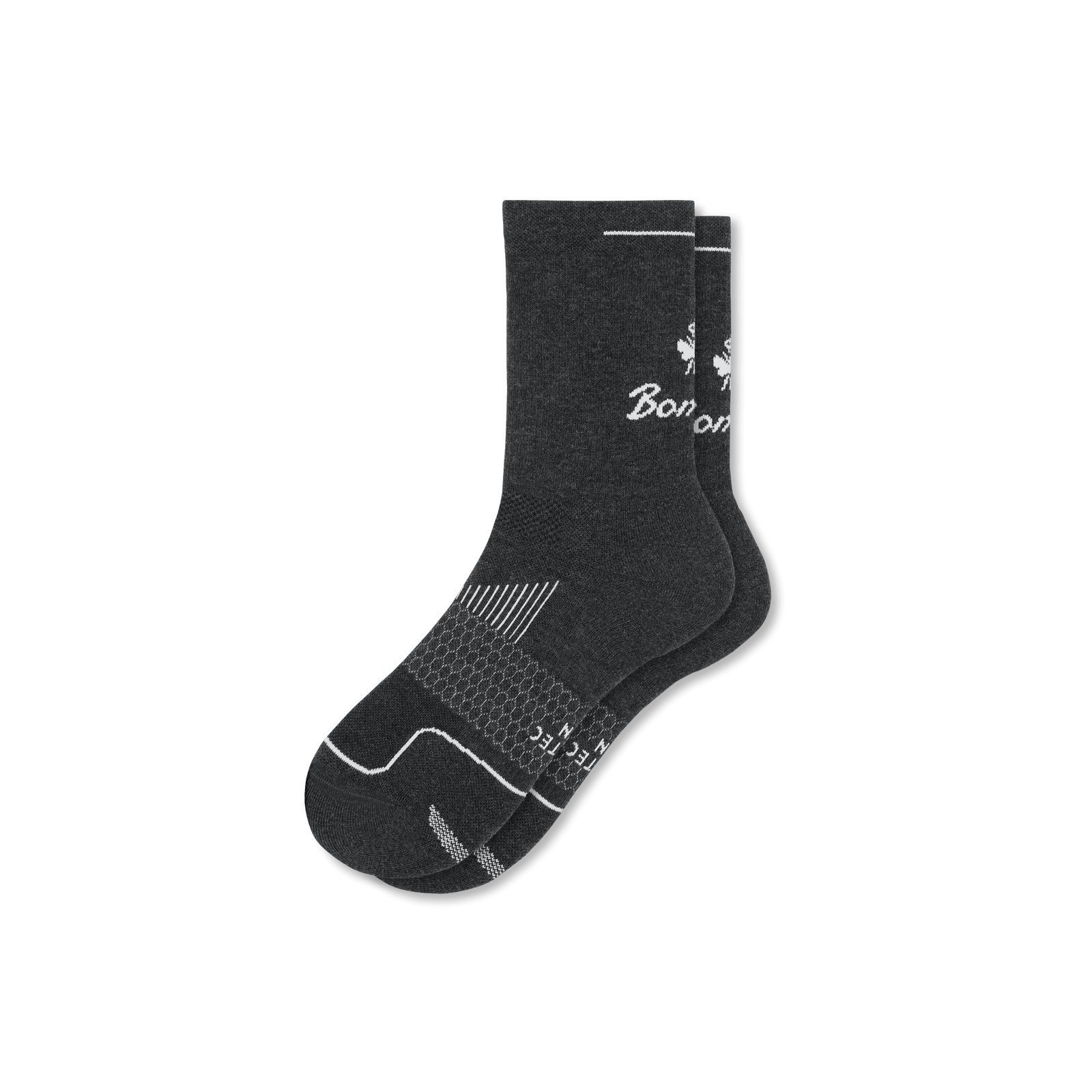 Running Half Calf - Grey - L [8722]