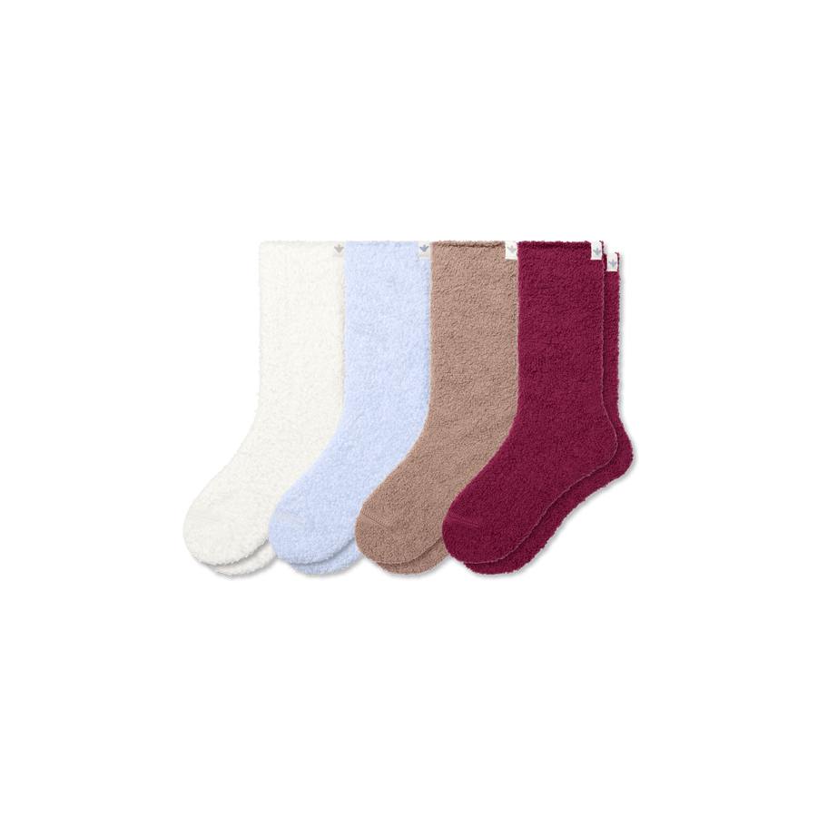 Youth Fuzzy Sock 4-Pack - Modern Crew Wear