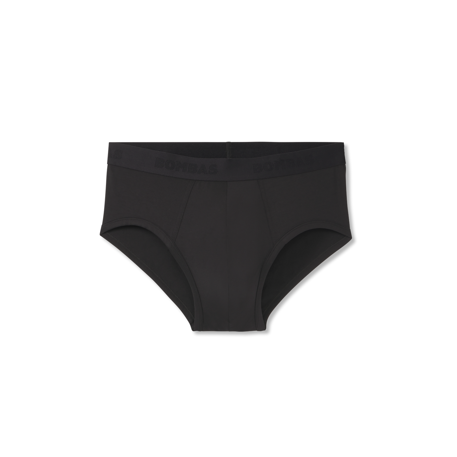 Cotton Modal Blend Brief - Black L [8817]