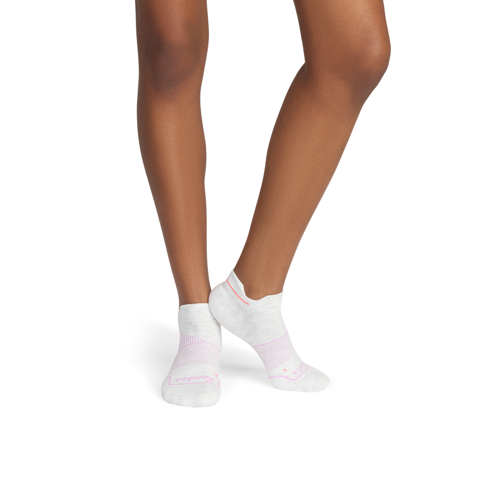 Running Ankle Socks - Sea Salt Heather WO1 [8846]