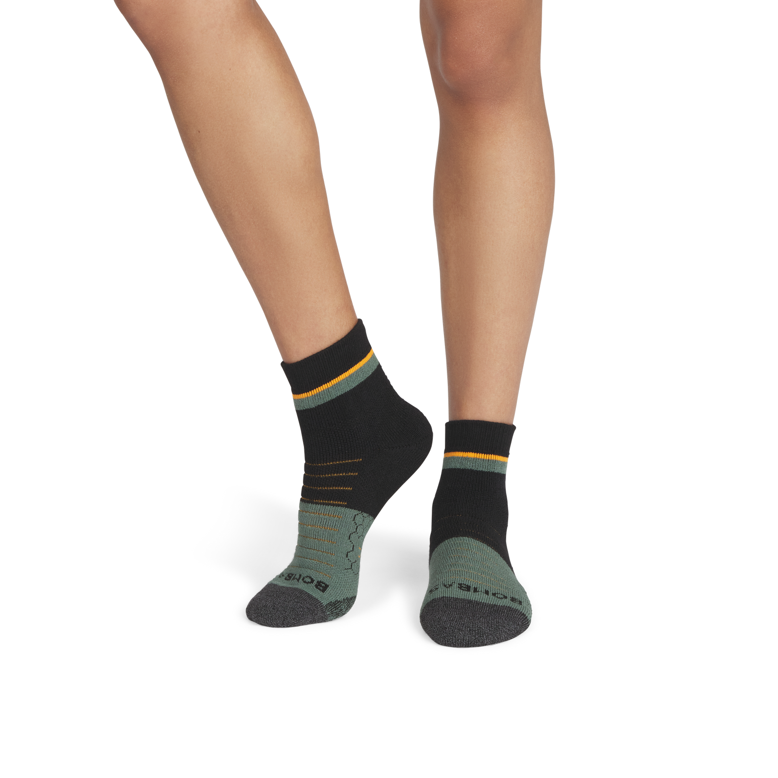 Hiking Quarter Socks - Black WO1 [8875]