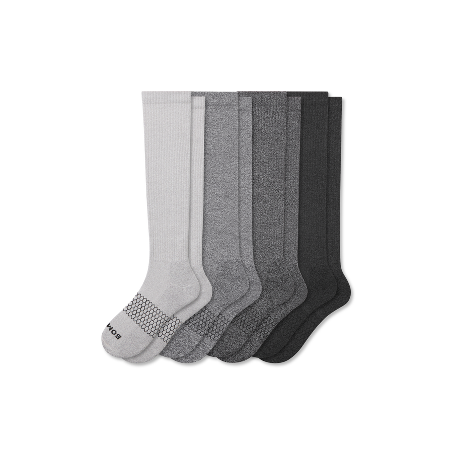 Women's Marl Knee High Sock 4-Pack - Light Low Cut Rotation