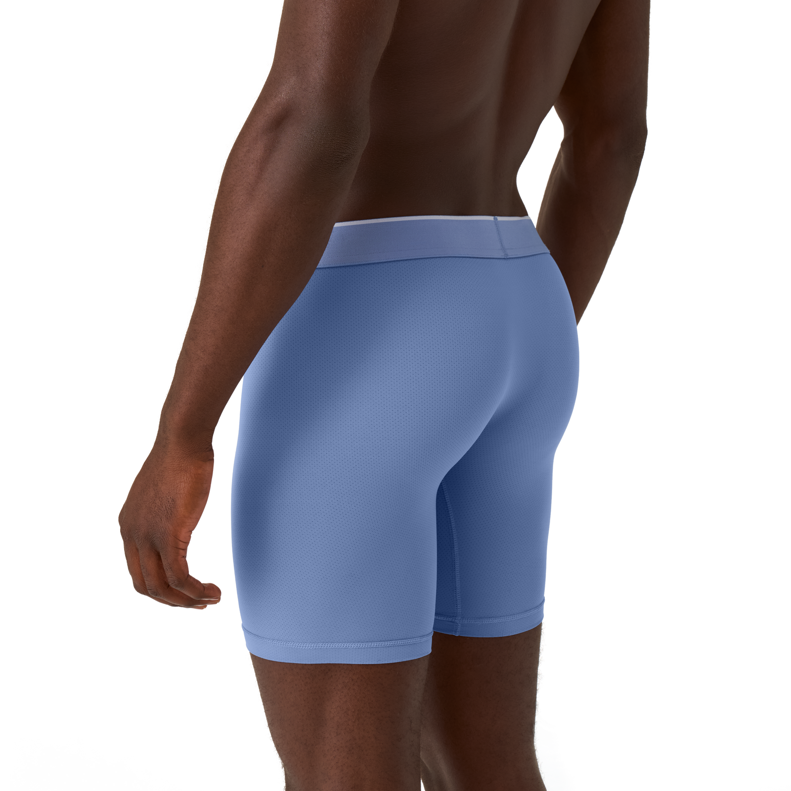 Men's Sport Flyless Boxer Brief - Oyster Blue MO2 [9048]
