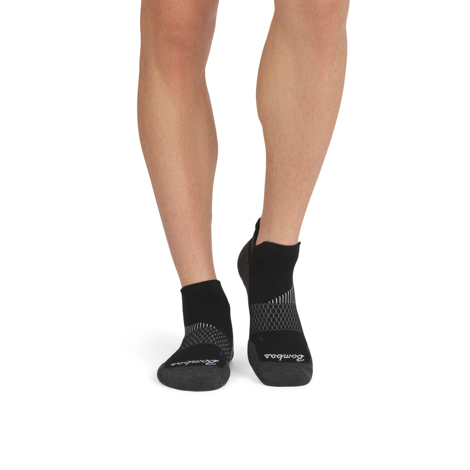 Running Ankle Socks - Black / Neon Cobalt MO1 [9153] [2025]