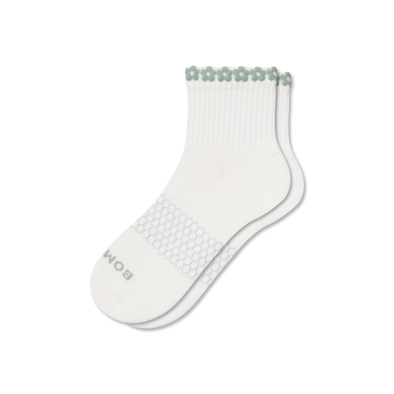 Women's Daisy Chain Quarter Socks - sage stone WO1 [9171]