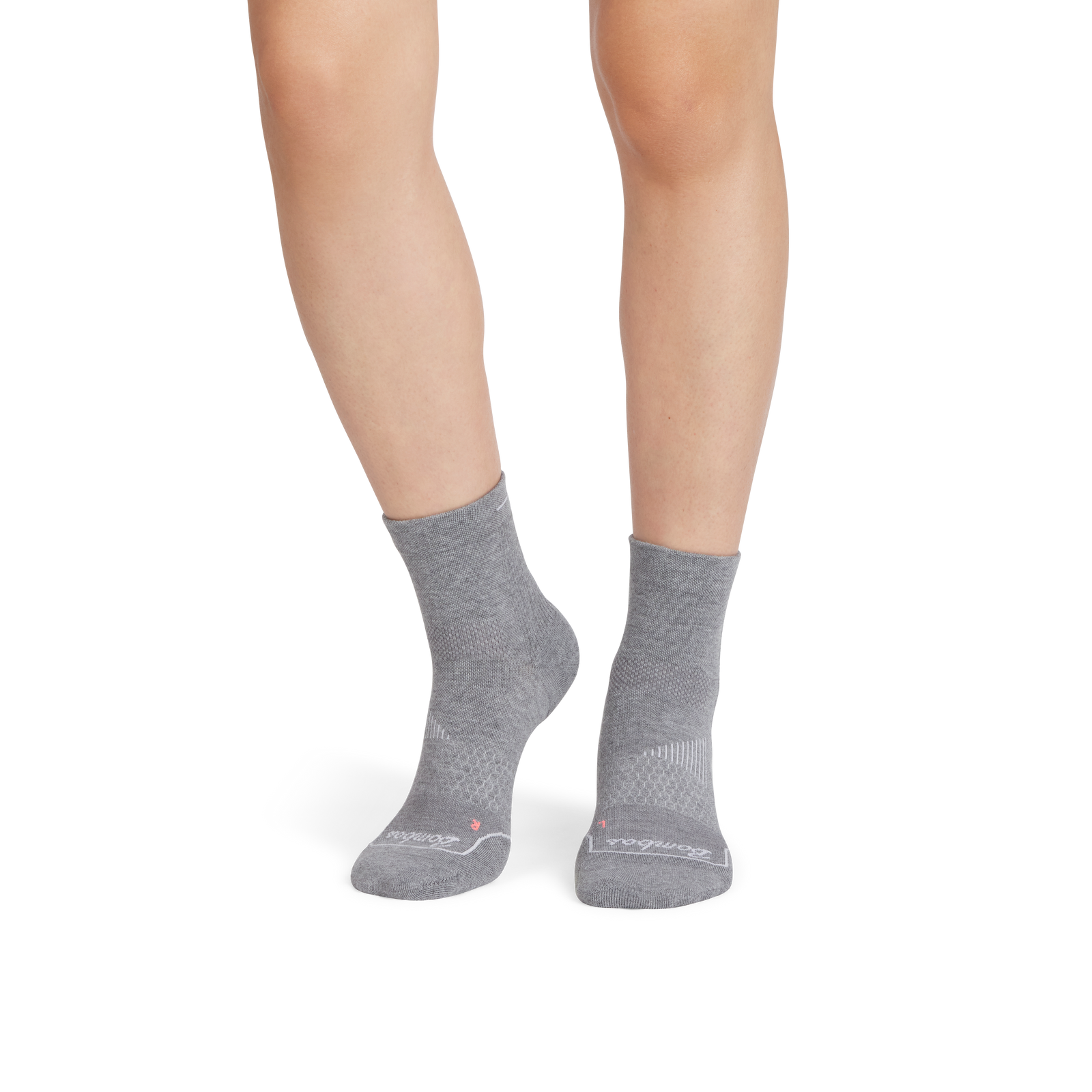 Running Quarter Socks - Medium Grey Heather WO1 [9271] [2025]