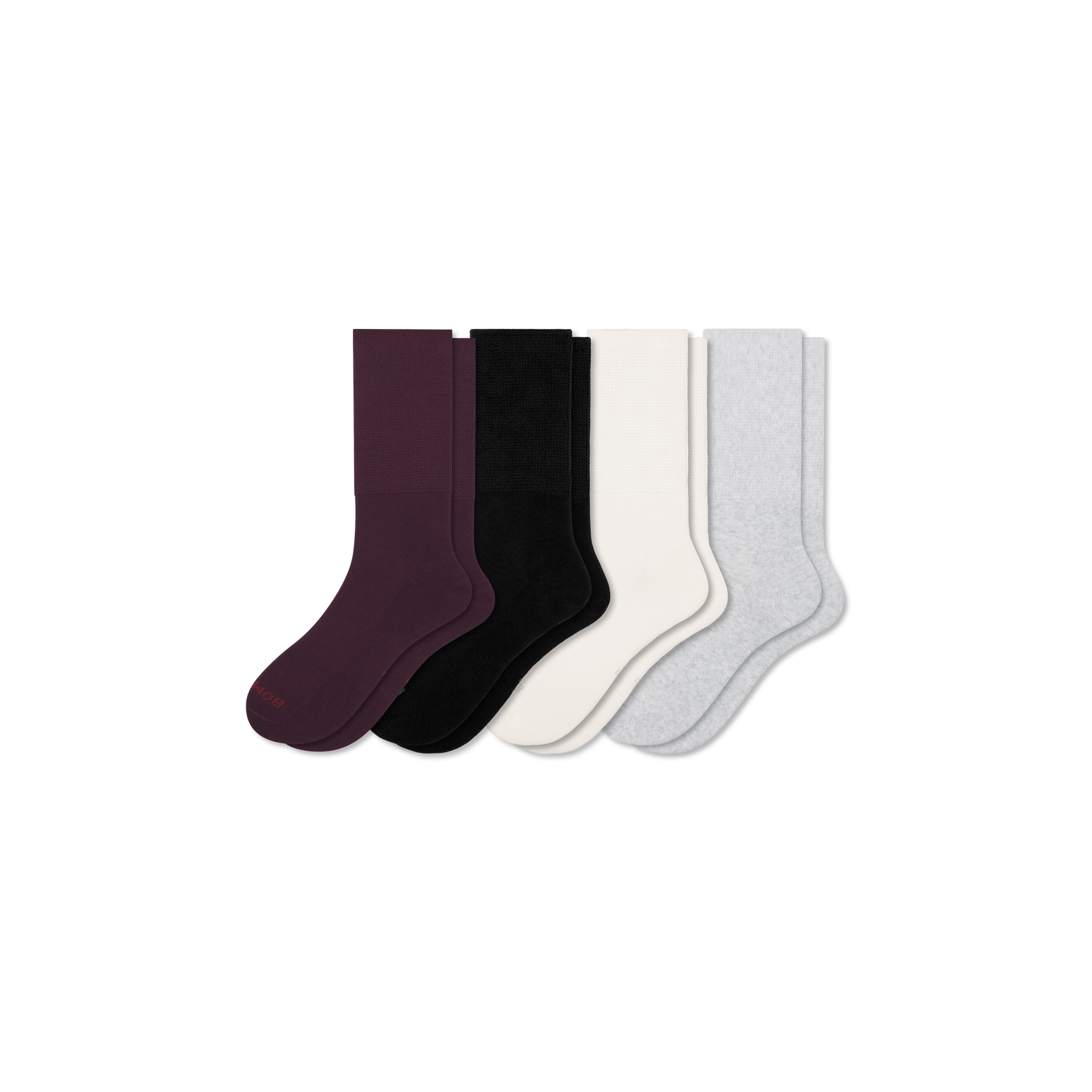 Ultra Stretch Calf Sock 4-Pack - Mixed L [9291]