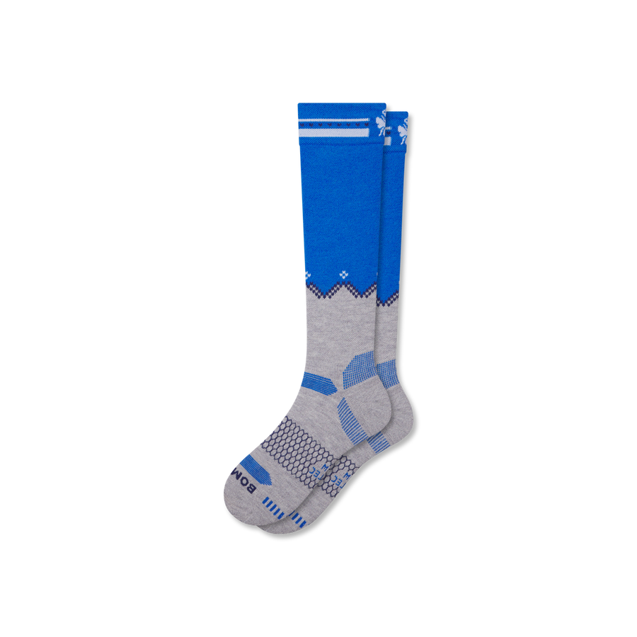 Men's Full-Cushion Merino Wool Blend Ski & Snowboard Socks - Active Weekend Comfort