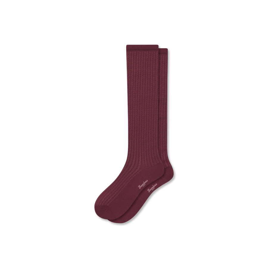 Women's Pointelle Knee High Socks - Cushion Hike Fit