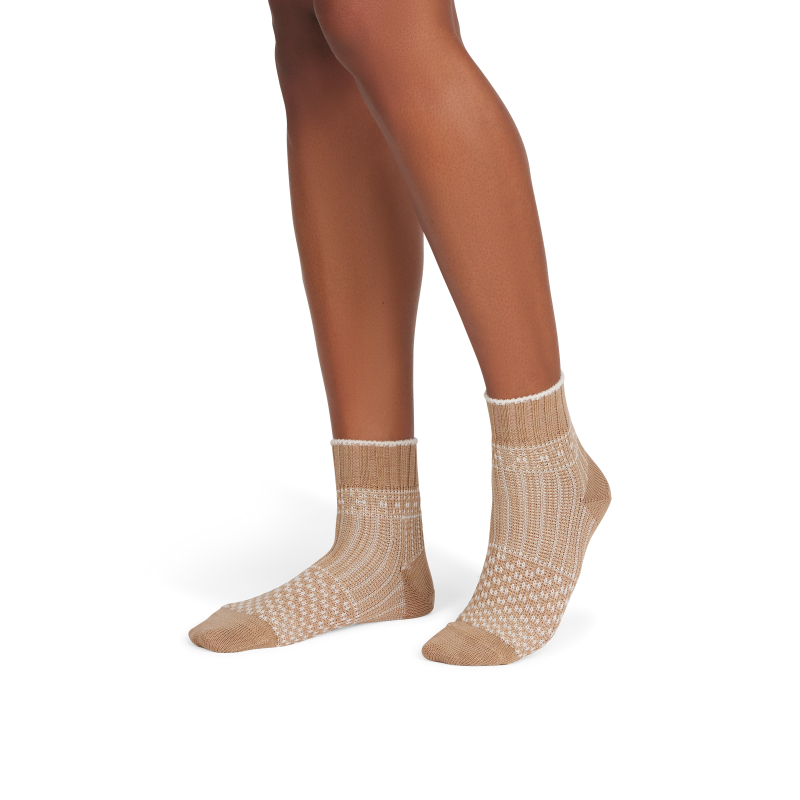 Merino Wool Blend Sweater Socks - toasted coconut htr WO1 [9792]