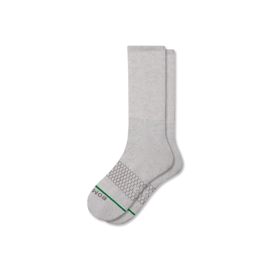 Men's Merino Blend Ultra-Stretch Calf Socks - Active Ankle Cushion