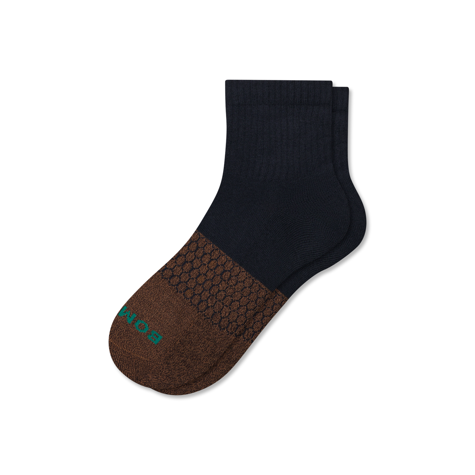 Quarter Socks - Navy Espresso L [9815]