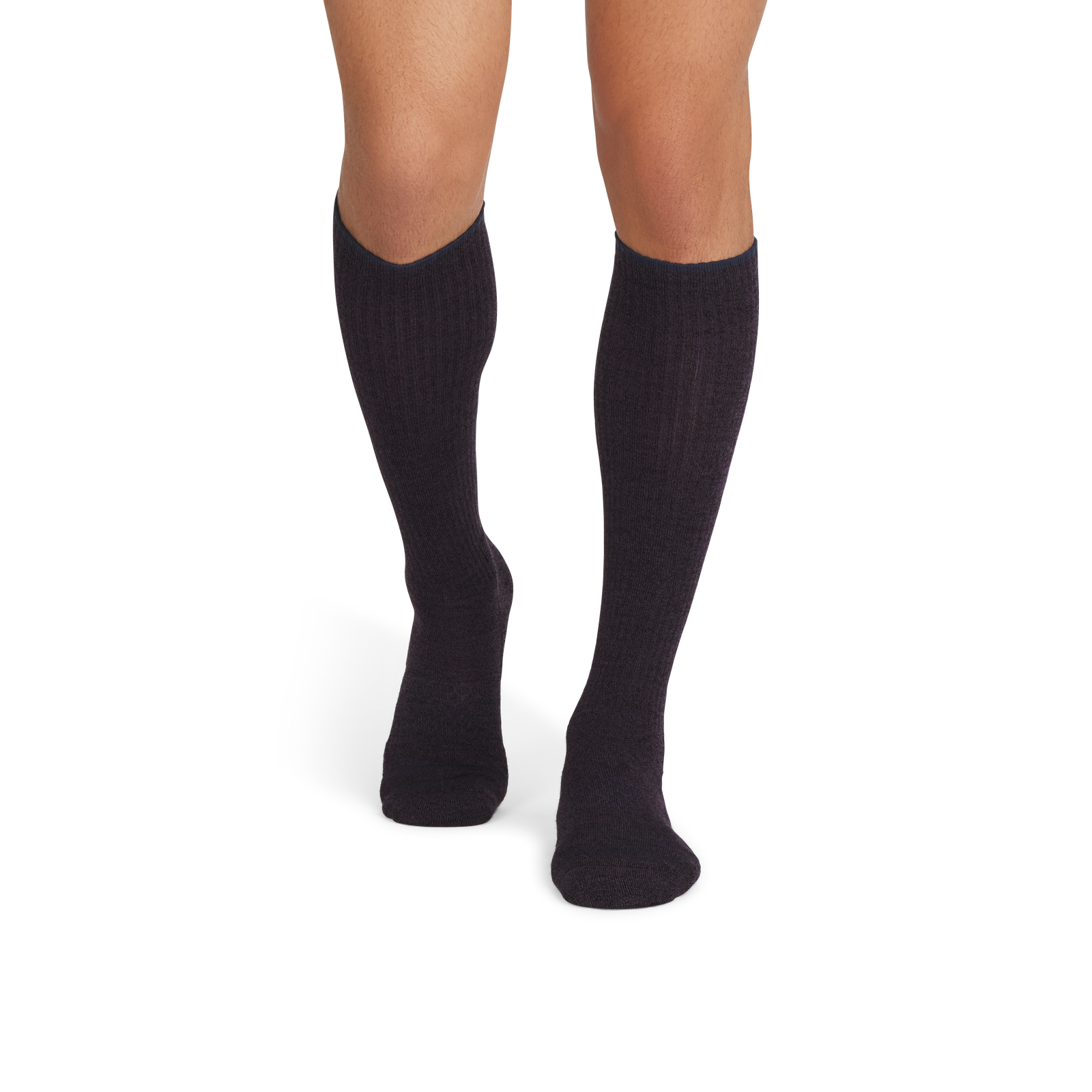 Merino Wool Everyday Compression Socks (15-20mmHg) - night bloom midnight navy MO1 [9821]