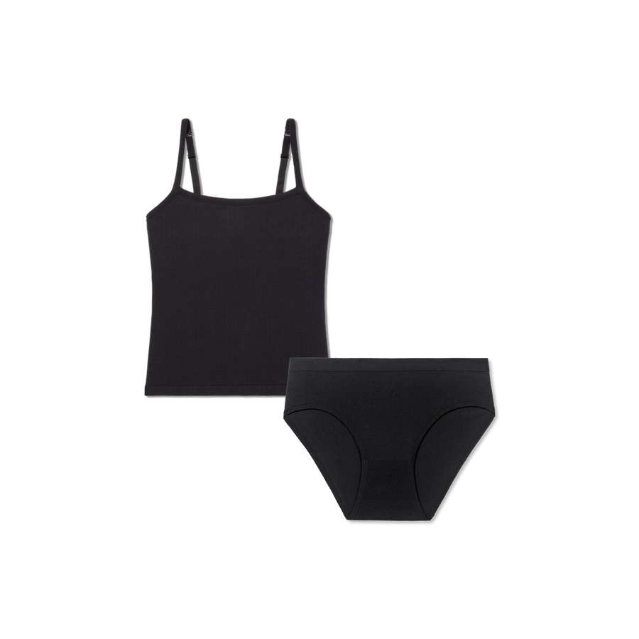 Women's Built-In Bra Seamless Cami + Brief Pack - Clean Layer