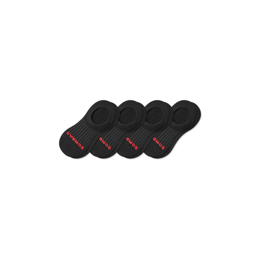 Men's All Sport Cushioned No Show Sock 4-Pack - Cozy Low Cut Support