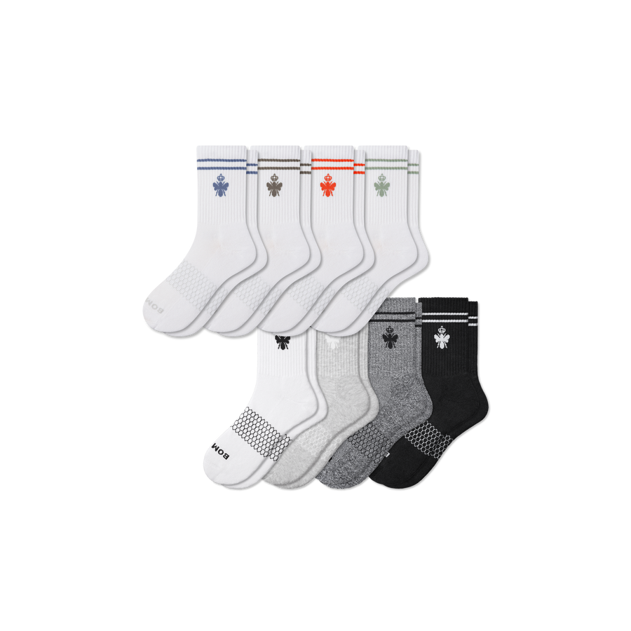 Men's Originals Half Calf Sock 8-Pack - Outdoor Hike Pair