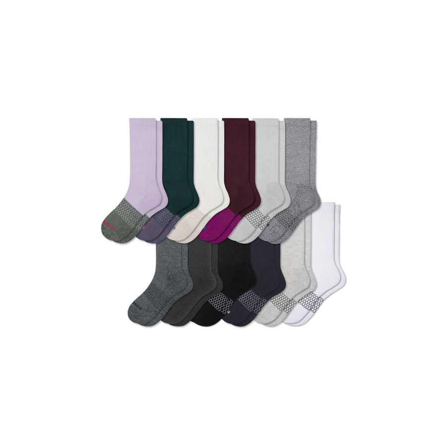 Women's Marl Calf Sock 12-Pack - Outdoor School Move