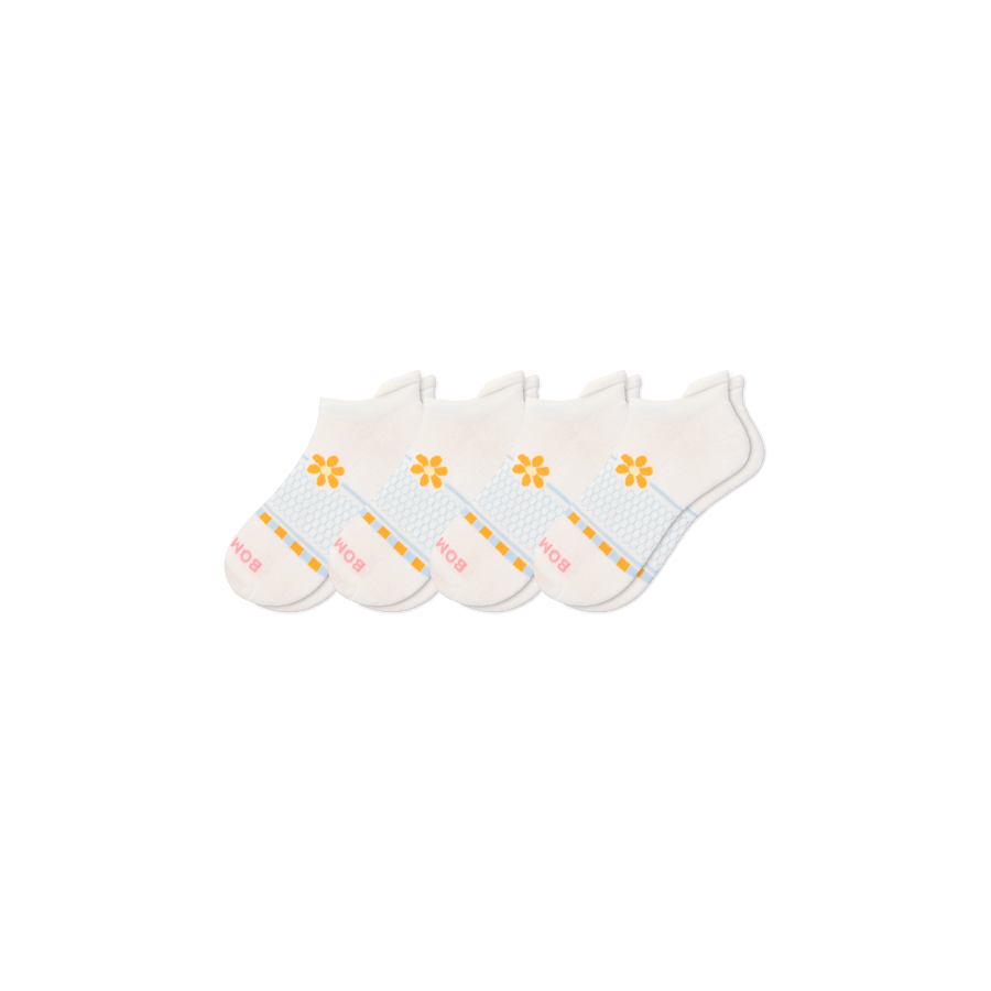 Women's Beach Day Ankle Sock 4-Pack - Cozy Hike Step