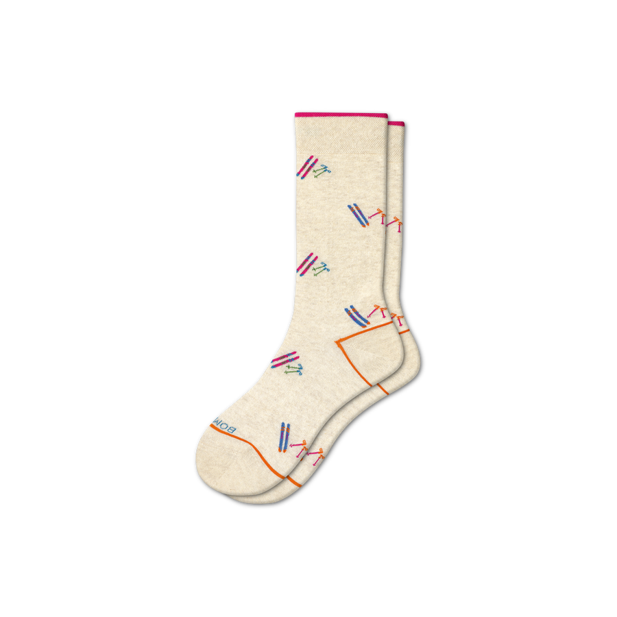 Women's Lightweight Chalet Calf Socks - Comfort School Pair