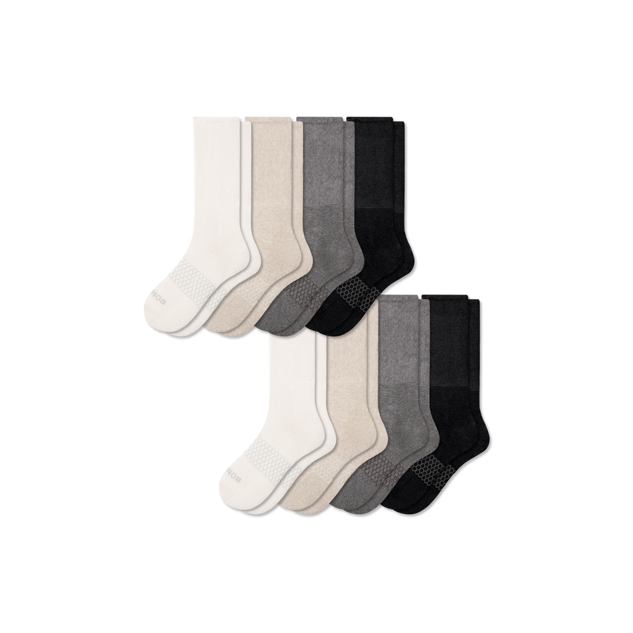 Men's Wide Calf Sock 8-Pack - Everyday Home Move