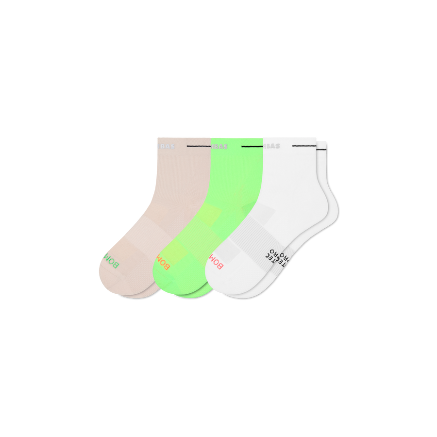 Women's RunPro Quarter Sock 3-Pack - Weekend Lounge Support