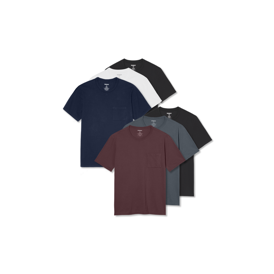 Women's Premium Weight Boyfriend T-Shirt 6-Pack - Weekend Wear