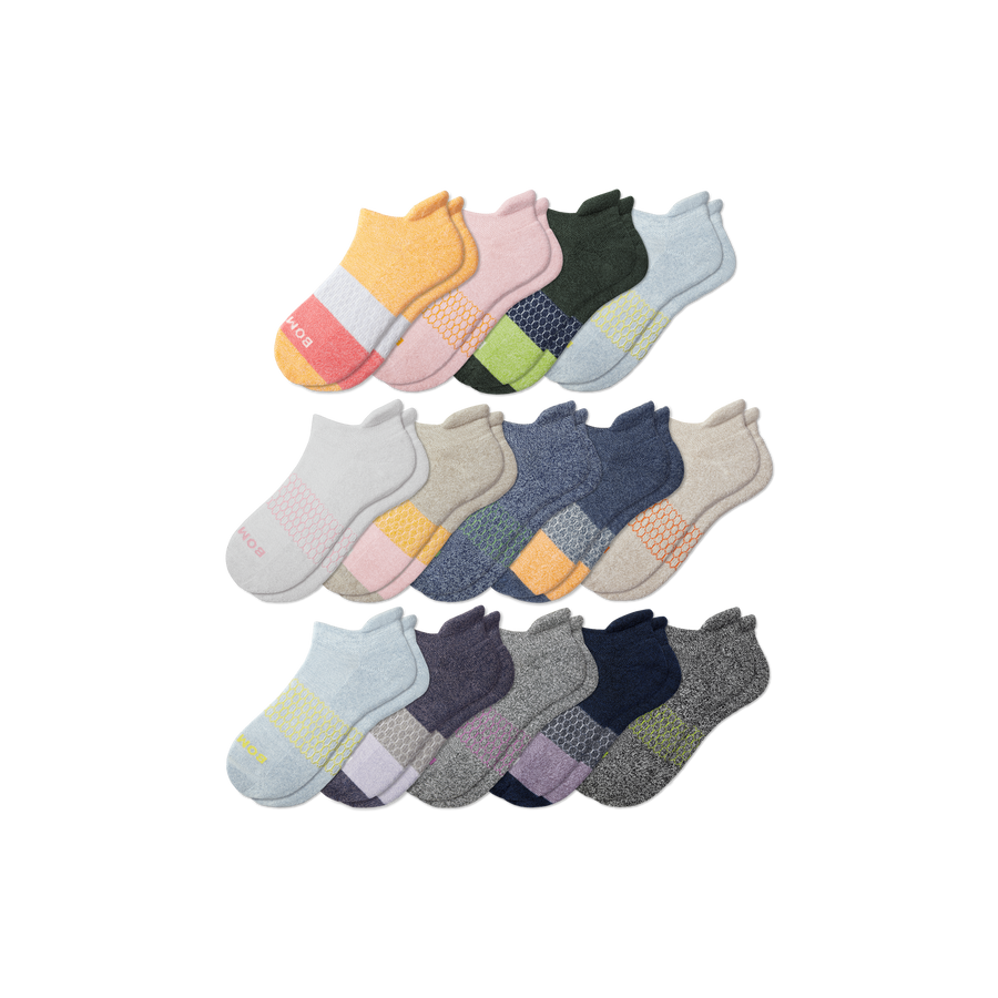 Youth Week of Bombas Ankle Sock 14-Pack - Daily Studio Support
