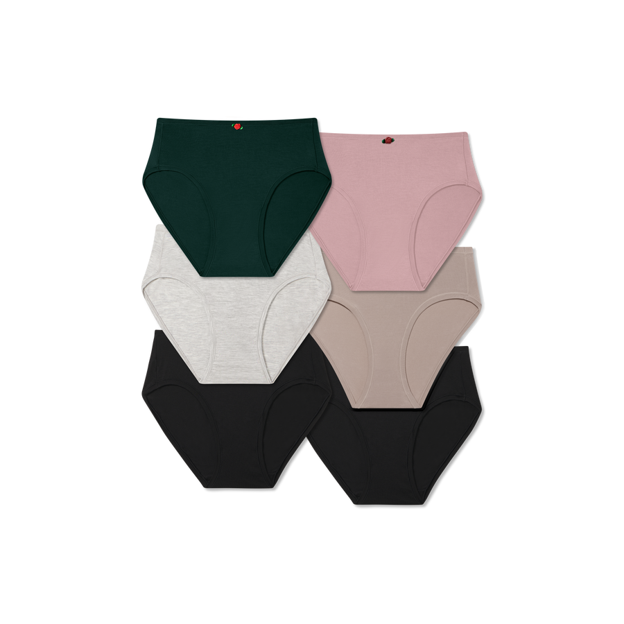 Women's Super Soft Brief 6-Pack - Lounge Layer