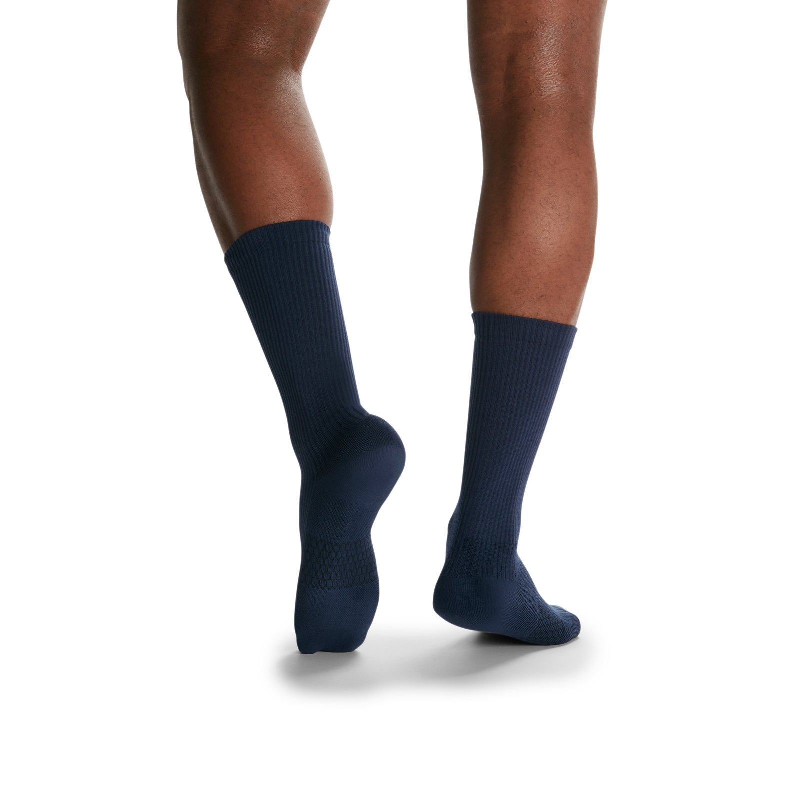 Modern Rib Calf Socks - Midnight Navy MO3 [5701]