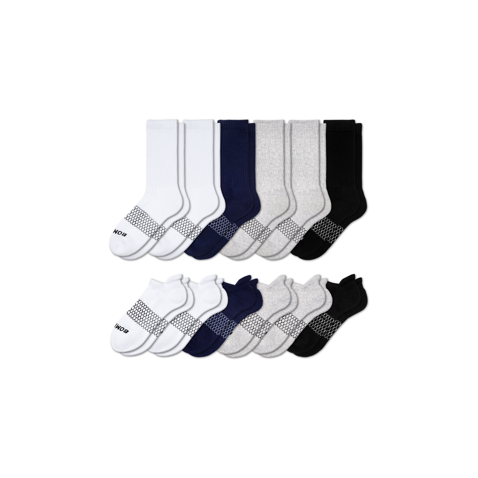Women's Calf & Ankle Sock 12-Pack - mixed - 2