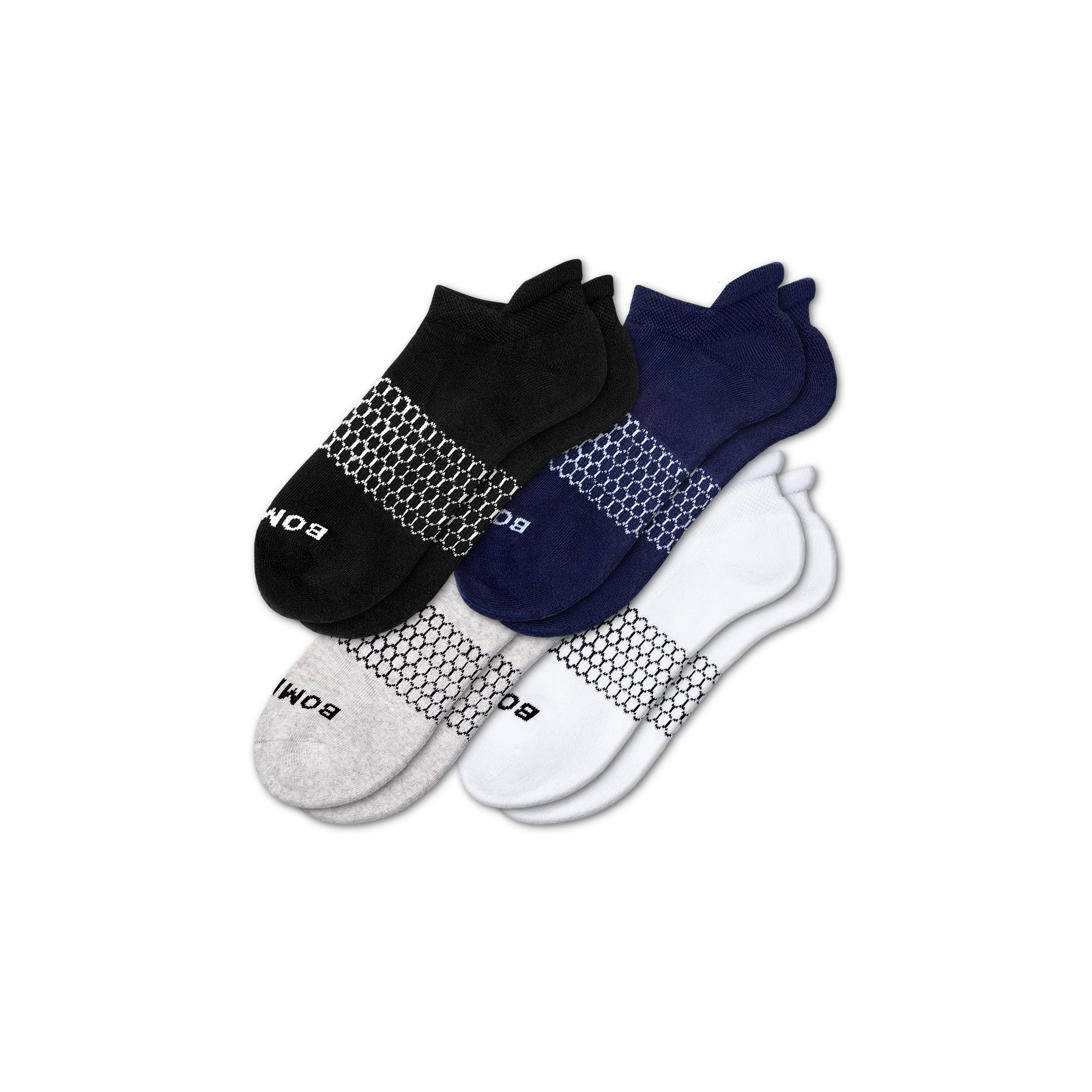 Men's Solids Ankle 4-Pack - mixed - 4