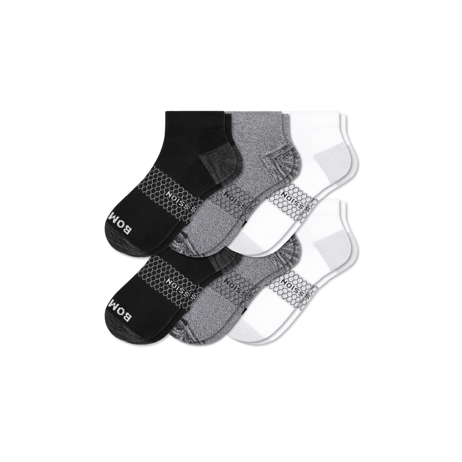 Men's Everyday Compression Ankle Sock 6-Pack - Endurance Gym Move