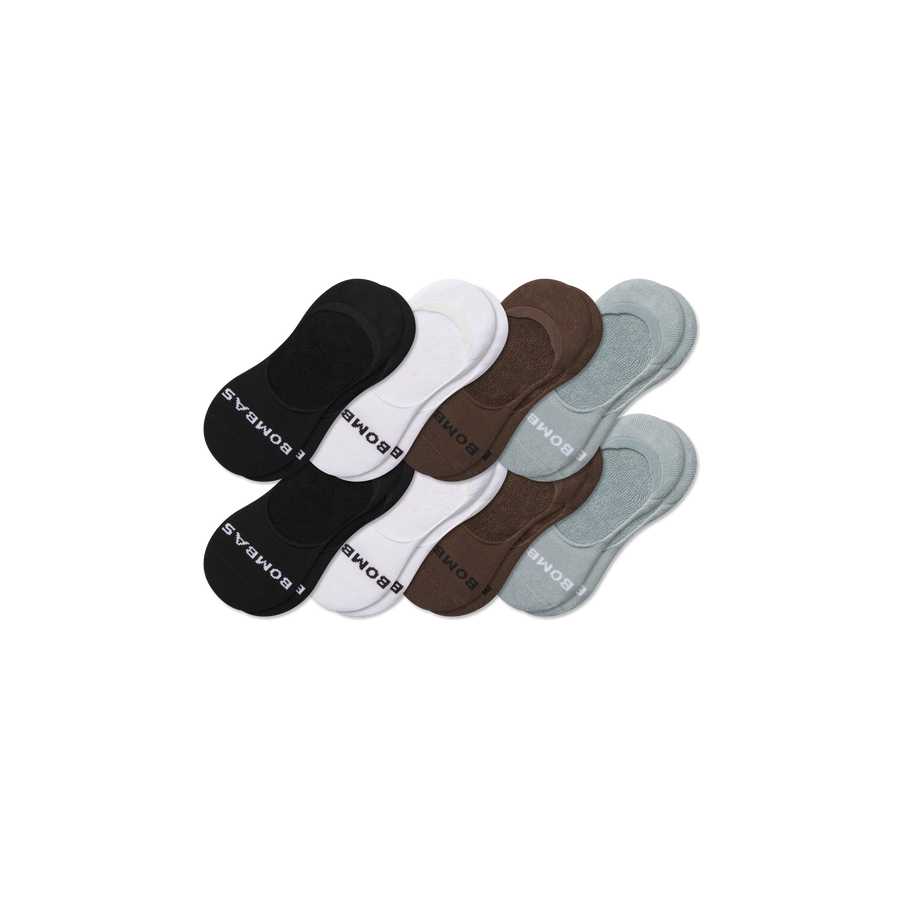 Men's Mid-Cut Cushioned No Show Sock 8-Pack - Cozy Lounge Cushion