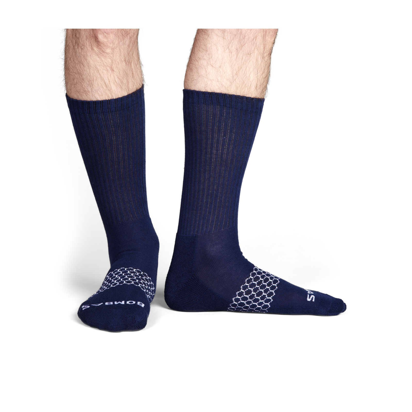 Men's Solids Calf Sock 4-Pack - mixed - 24