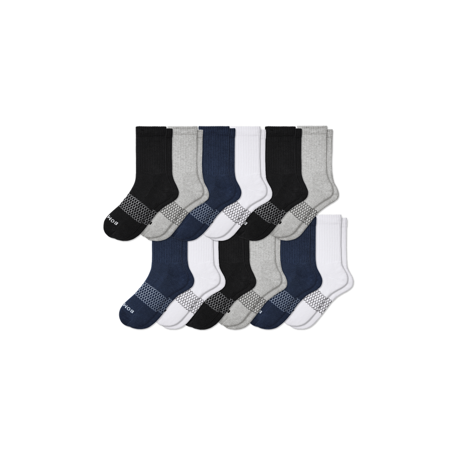 Women's Solids Half Calf Sock 12-Pack - Modern Ankle Fit