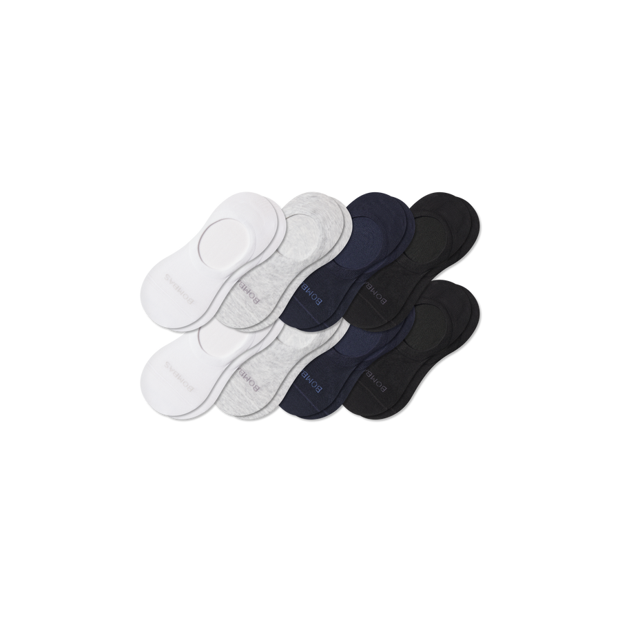 Men's Lightweight No Show Sock 8-Pack - Smooth Fit