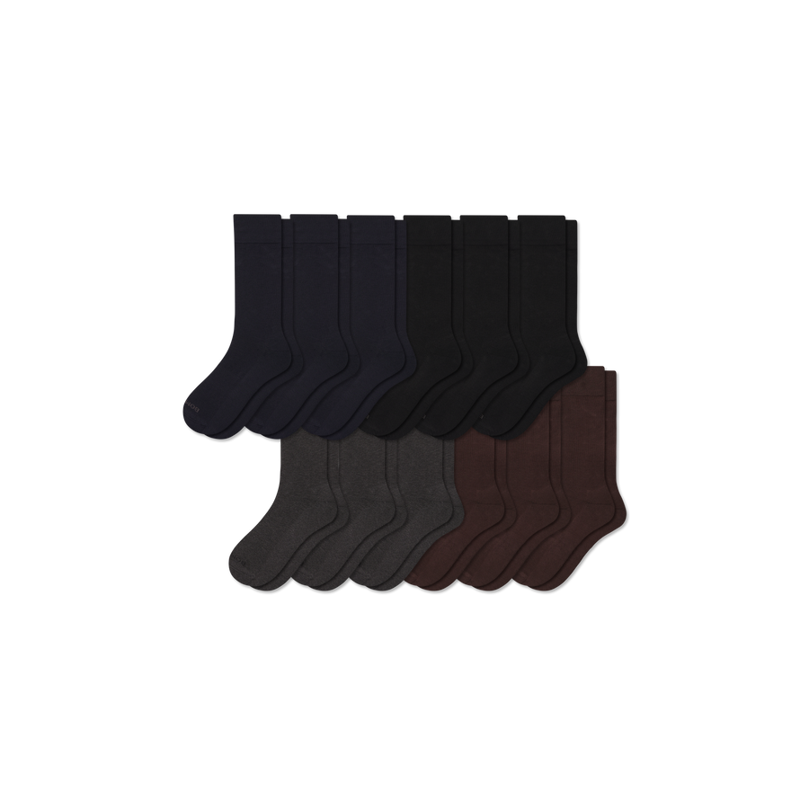 Men's Dress Calf Sock 12-Pack - Active Lounge Rotation