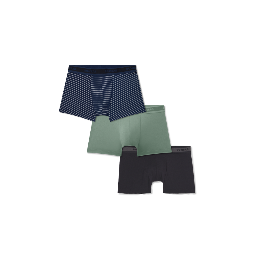 Men's Soft Flex Trunk 3-Pack - Daily Fit Support
