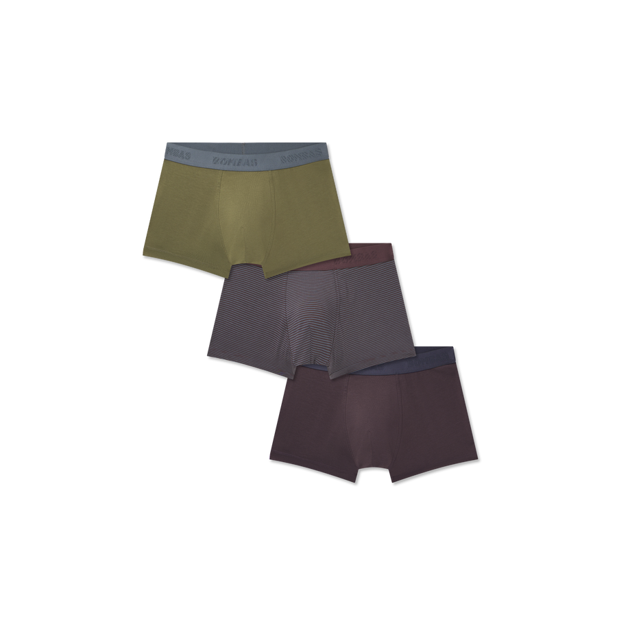 Men's Cotton Modal Blend Trunk 3-Pack - Modal Fit Ease