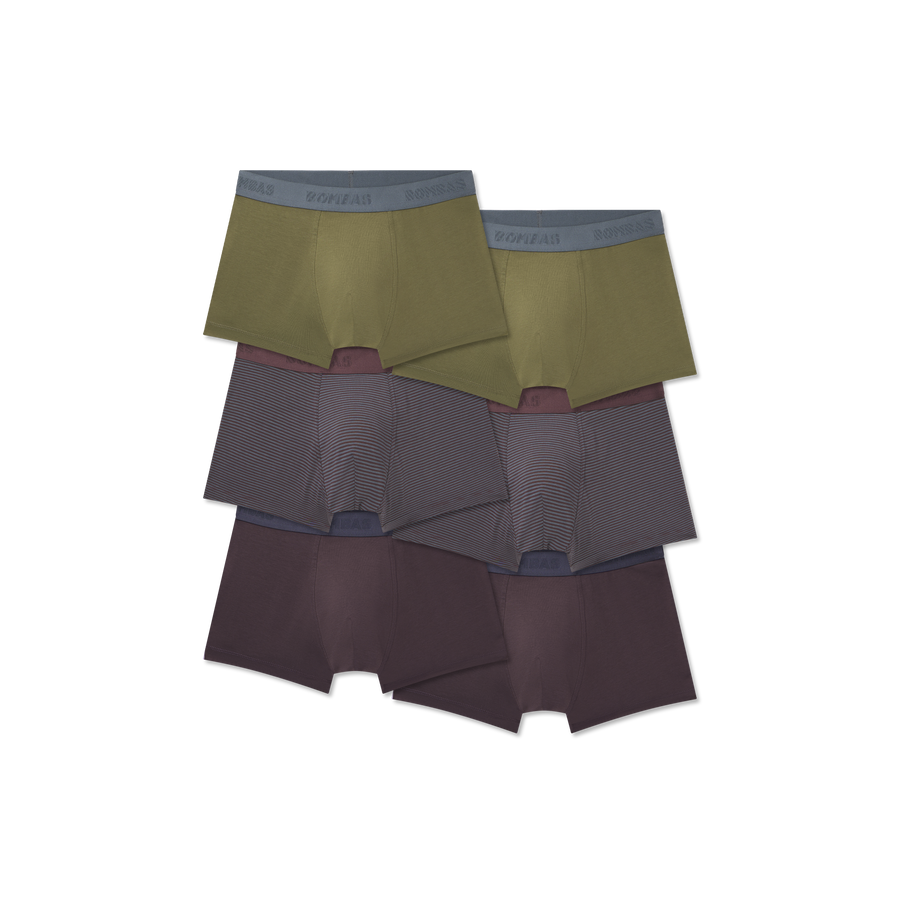 Men's Cotton Modal Blend Trunk 6-Pack - Essential All Day Wear
