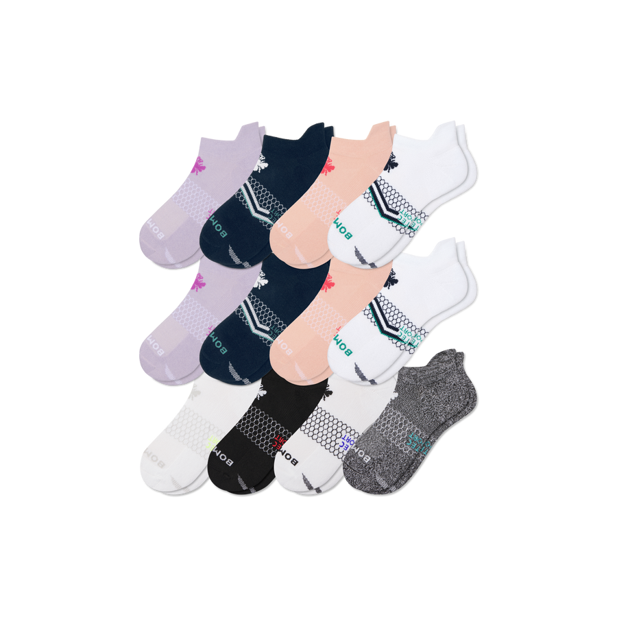 Women's All Sport Ankle Sock 12-Pack - Modern Crew Support