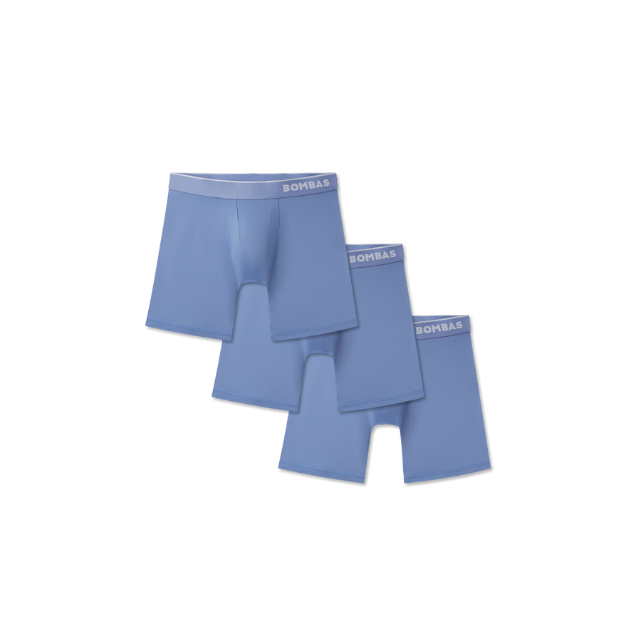 Men's Sport Flyless Boxer Brief 3-Pack - Seamless Core Ease