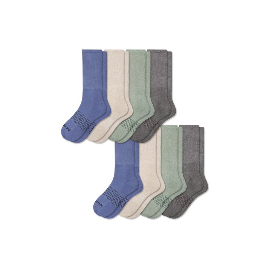 Women's Wide Calf Sock 8-Pack - Cushion Shift Fit