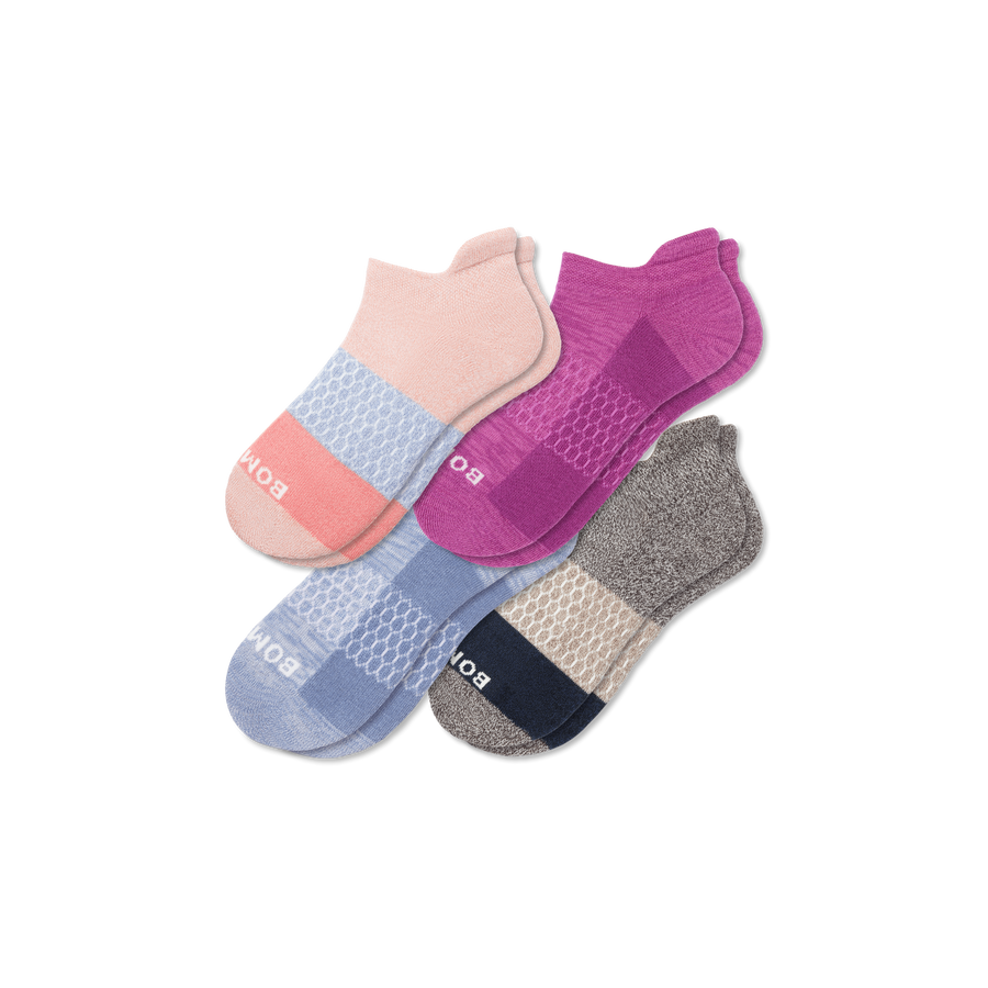 Women's Ankle Sock 4-Pack - Cozy No Show Pair