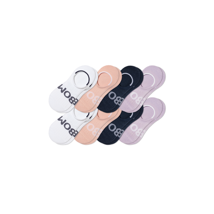 Women's All Sport Cushioned No Show Sock 8-Pack - Cozy Everyday Cushion