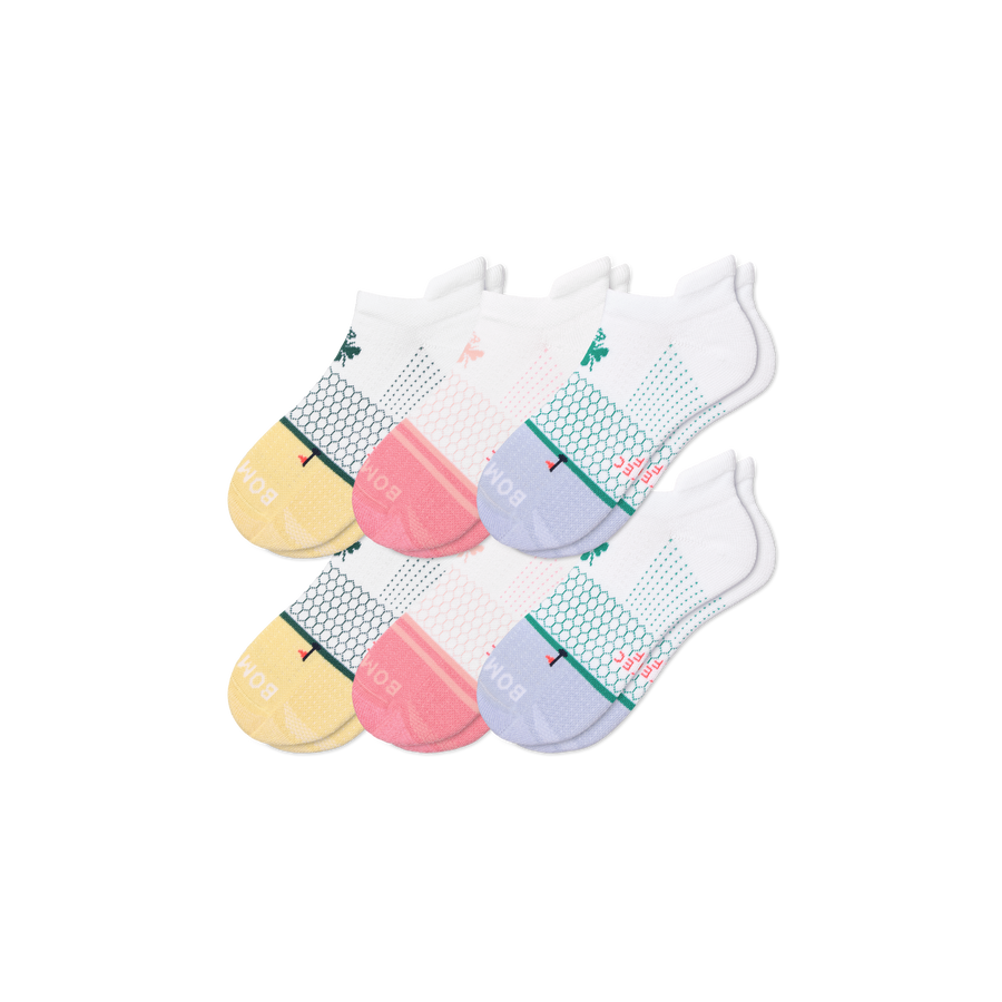 Women's Golf Ankle Sock 6-Pack - Cozy Low Cut Comfort